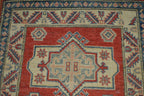 2' 7" x 9' 8" Pakistan Kazak Runner image 8