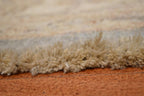 4' 1" x 4' 1" Pakistan Peshawar Round Rug image 9