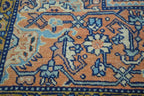 4' 4" x 6' 2" Vintage Tabriz Rug image 3