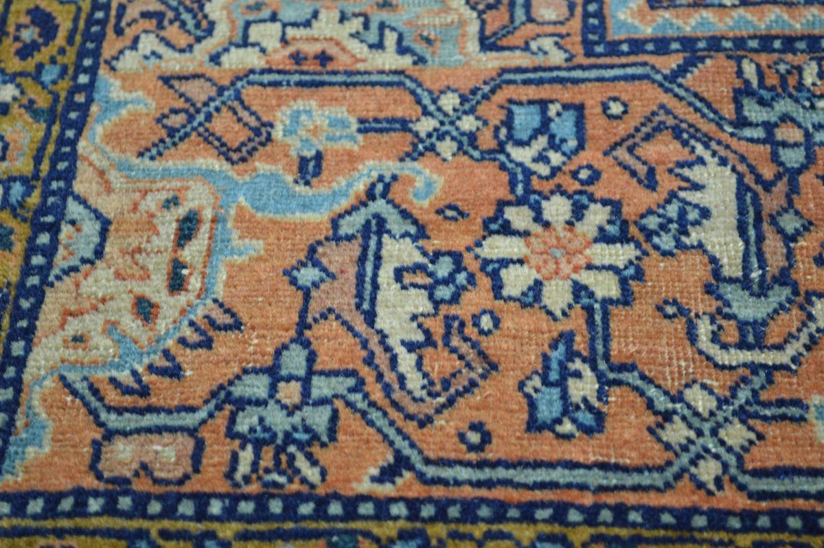 4' 4" x 6' 2" Vintage Tabriz Rug image 3