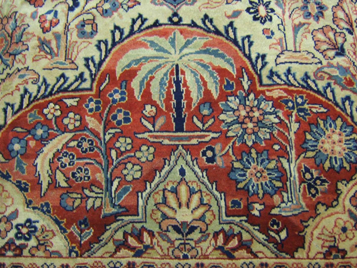 9' 1" x 12' 9" Persian Ziegler Rug image 10