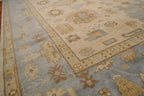 9' 2" x 12' 1" India Oushak Rug image 5