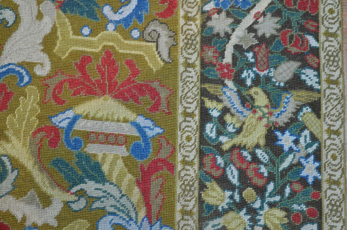 5' 6" x 8' 6" French Needlepoint Rug image 10