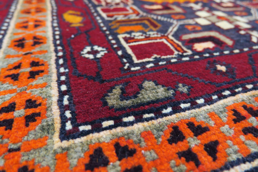 3' 5" x 5' 1" Persian Meshkin Rug image 3