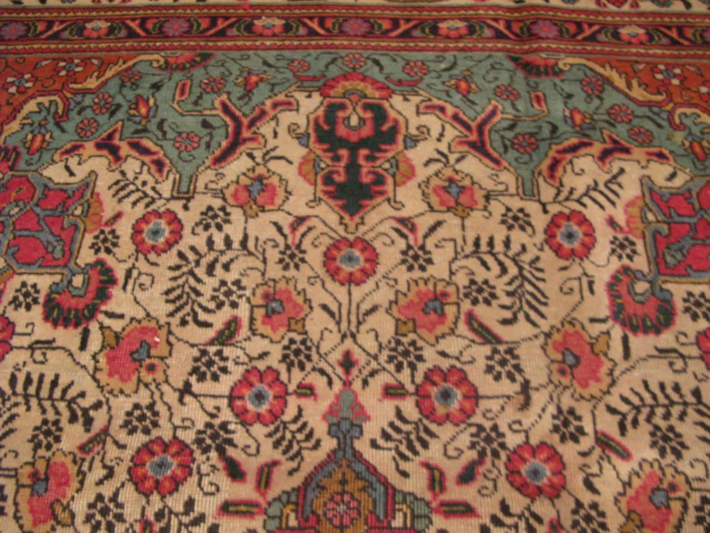 8' 0" x 11' 8" Persian Tabriz Rug image 4