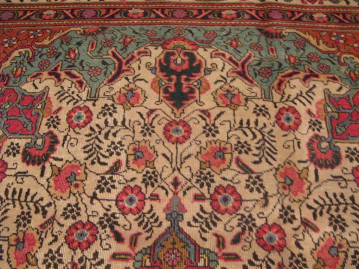 8' 0" x 11' 8" Persian Tabriz Rug image 4