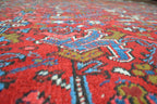 8' 0" x 10' 8" Persian Heriz Rug image 5