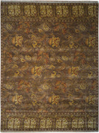 9' 2" x 11' 9" India Sultanabad Rug image 0
