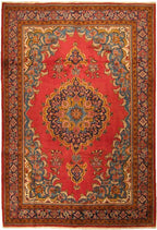 7' 3" x 9' 1" Persian Golpayegan Rug image 0