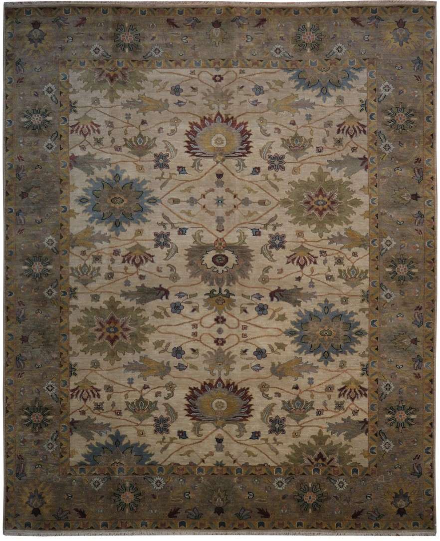8' 0" x 9' 9" India Mahal Rug image 0