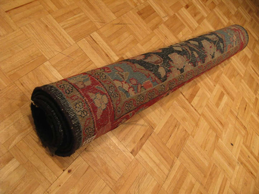 4' 9" x 7' 2" Persian Sarouk Rug image 11