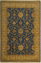 4' 0" x 6' 1" India Agra Rug image 0