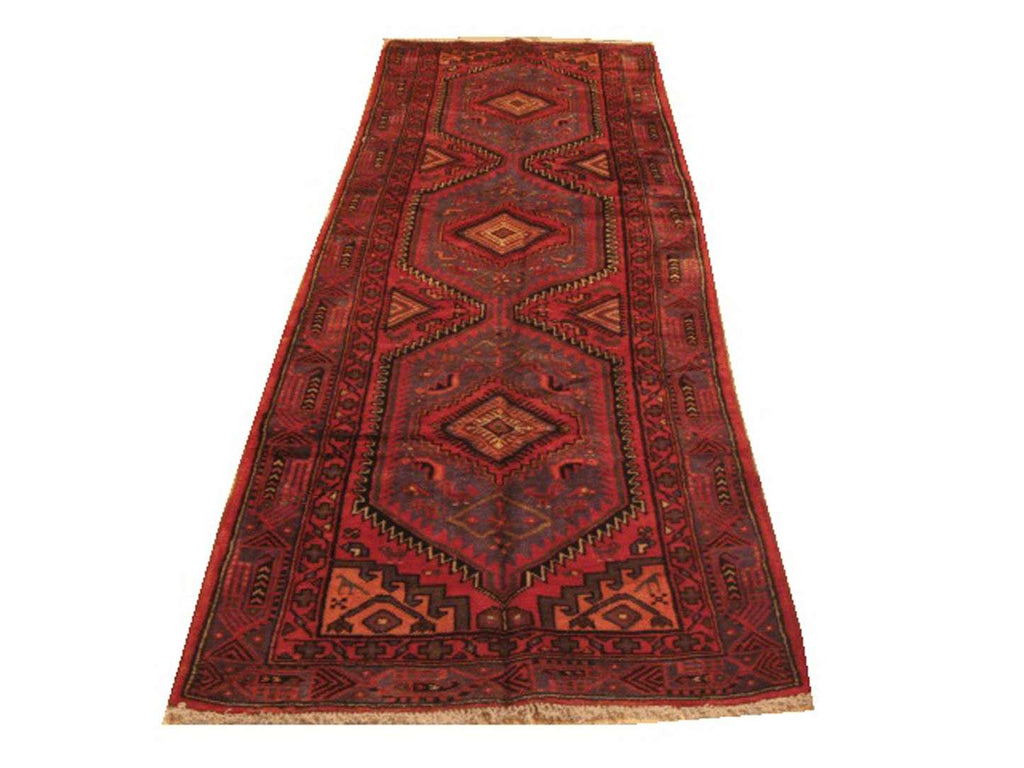 3' 5" x 10' 1" Persian Zanjan Runner image 0