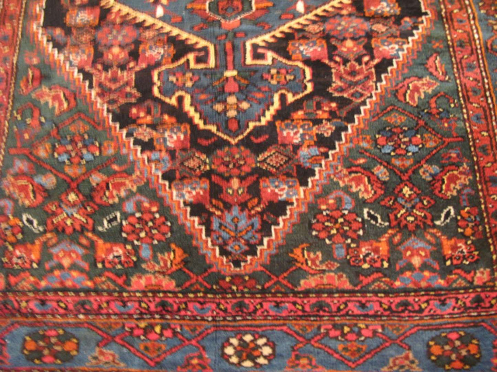 4' 3" x 6' 2" Persian Zanjan Rug image 7