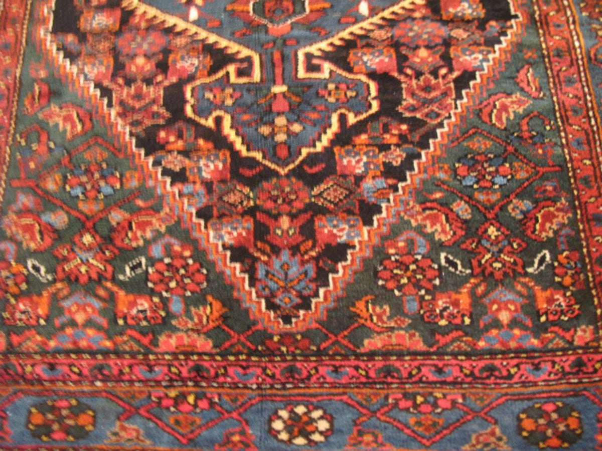 4' 3" x 6' 2" Persian Zanjan Rug image 7
