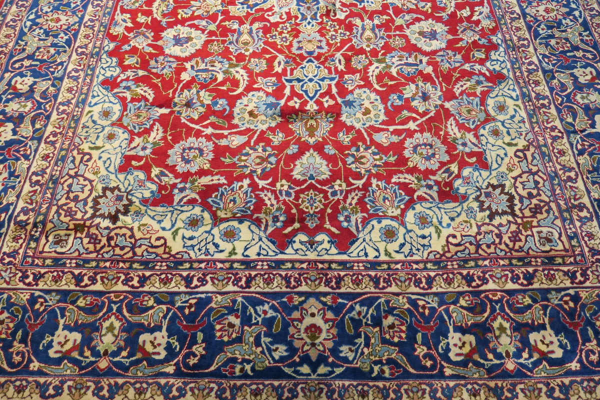 8' 7" x 12' 6" Persian Najafabad Rug image 2