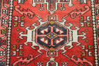 2' 3" x 14' 2" Persian Heriz Runner image 3