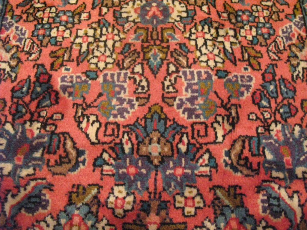 2' 2" x 4' 4" Vintage Sarouk Rug image 7