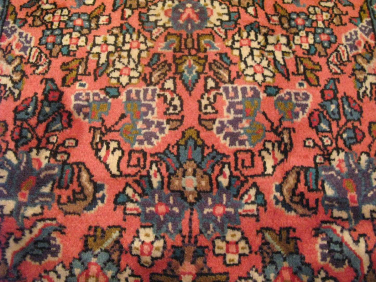 2' 2" x 4' 4" Vintage Sarouk Rug image 7
