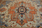 9' 0" x 12' 0" Pakistan Serapi Rug image 8