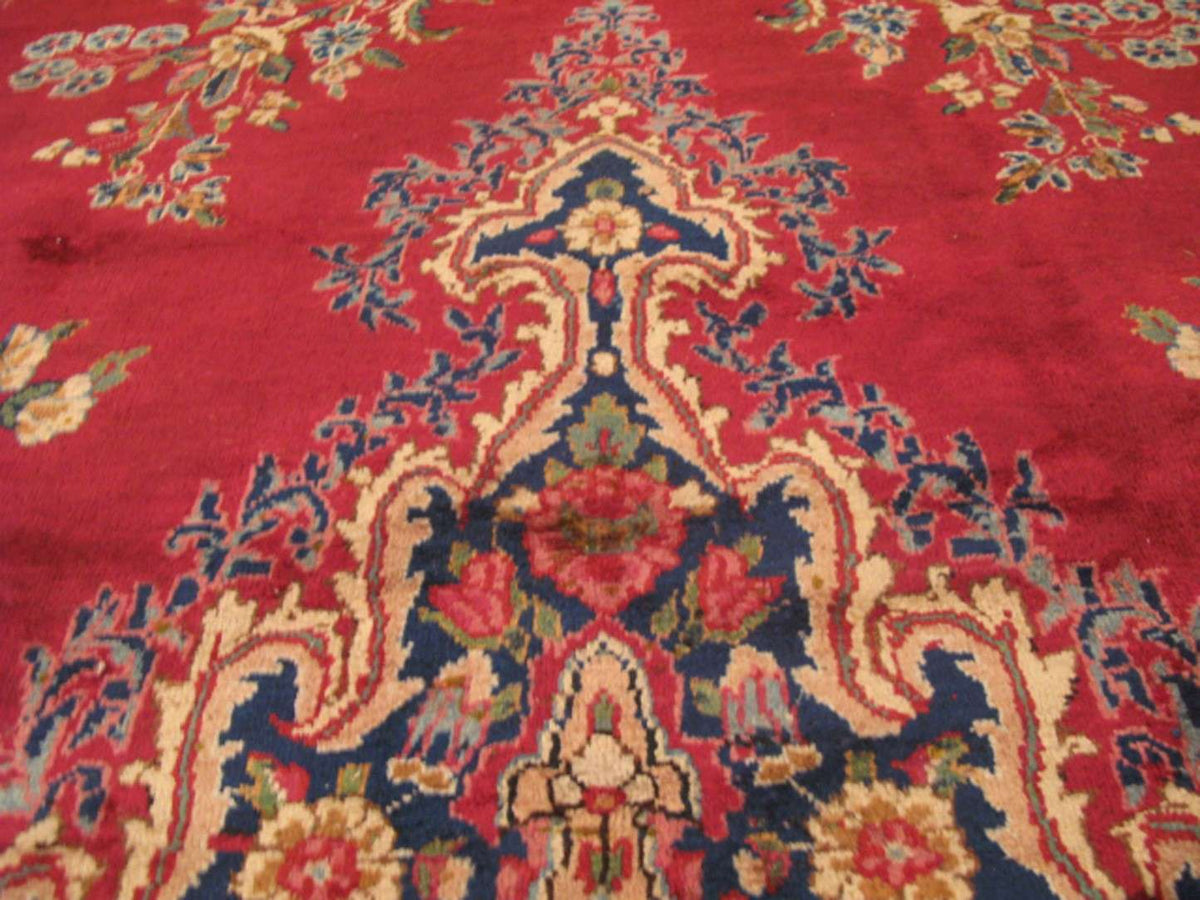 8' 3" x 11' 8" Persian Kerman Rug image 5