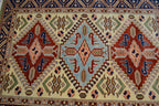 4' 1" x 5' 3" Pakistan Shirvan Rug image 4