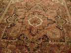 7' 1" x 11' 0" Persian Heriz Rug image 8