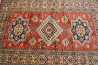 3' 5" x 4' 10" Pakistan Kazak Rug image 4