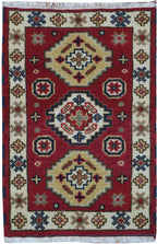 2' 0" x 3' 0" India Kazak Rug image 0