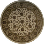 8' 3" x 8' 3" India Jaipur Round Rug image 0