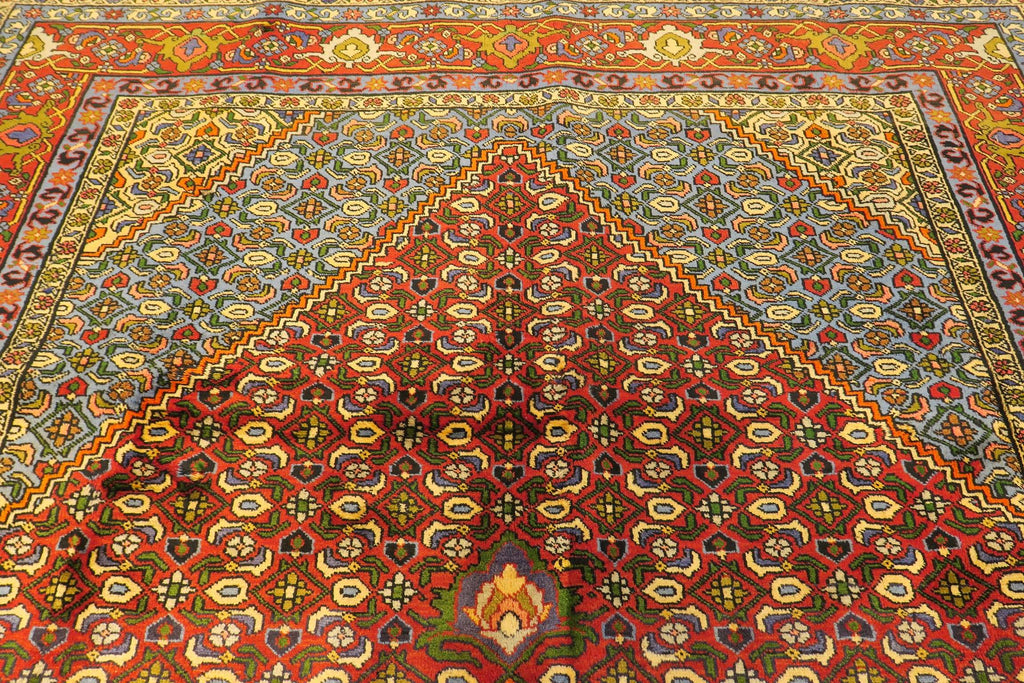 6' 6" x 9' 5" Persian Ardabil Rug image 7