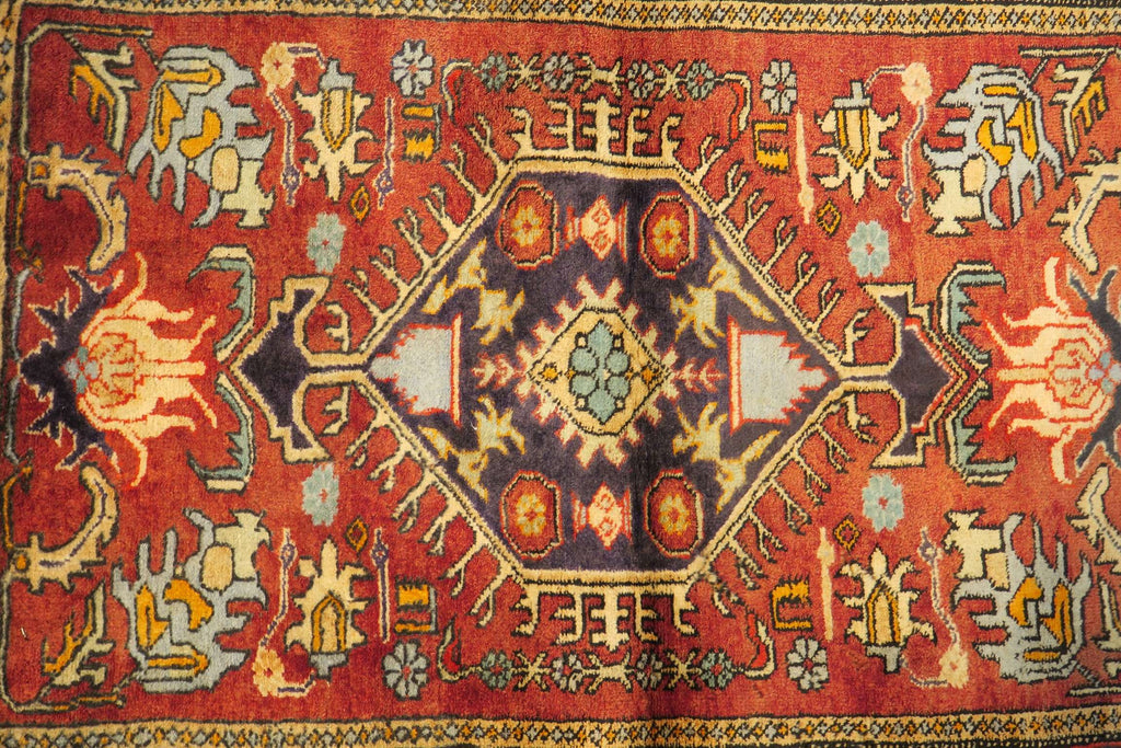 2' 2" x 3' 4" Vintage Ardabil Rug image 1