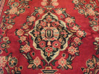 4' 4" x 6' 7" Vintage Sarouk Rug image 6