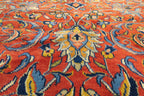 6' 3" x 10' 1" Persian Sarouk Rug image 4