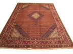 6' 4" x 9' 9" Persian Bijar Rug image 0