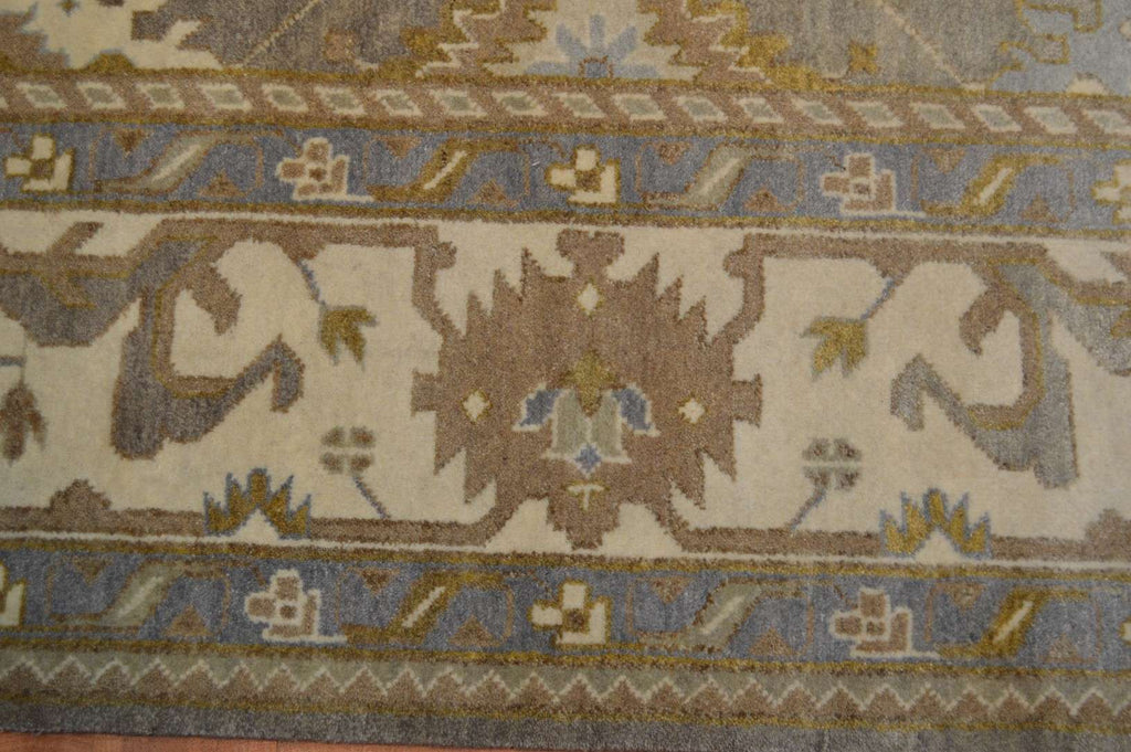 9' 2" x 12' 1" India Oushak Rug image 2