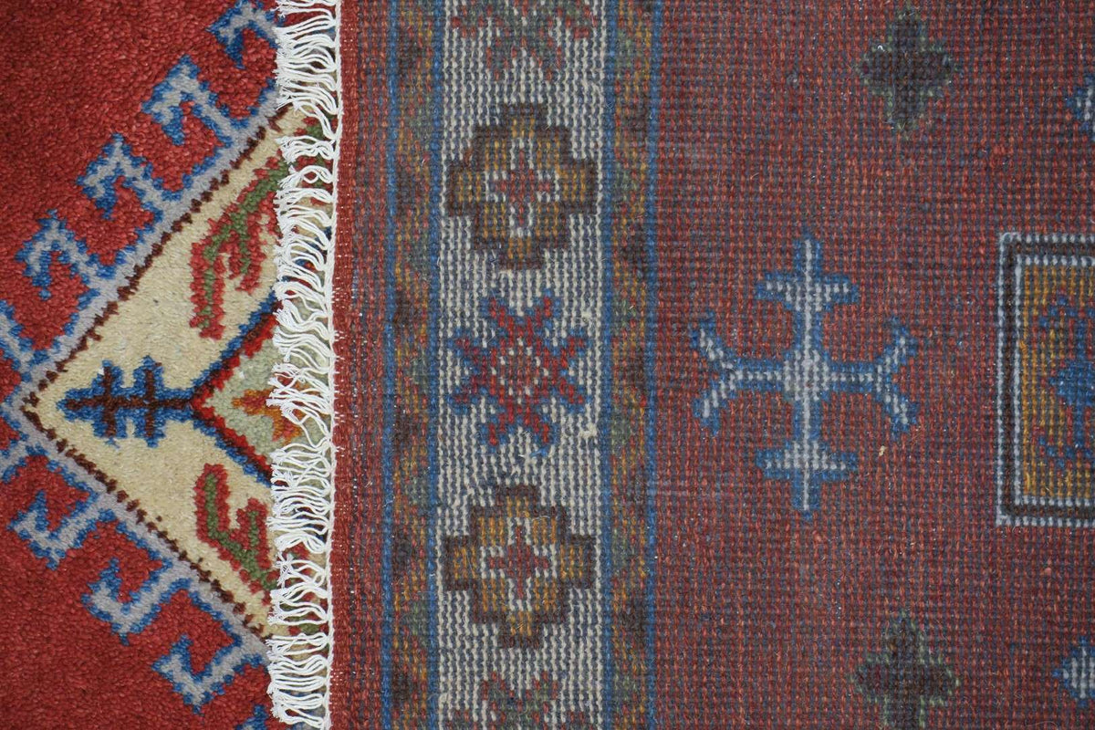 4' 0" x 6' 0" India Kazak Rug image 1