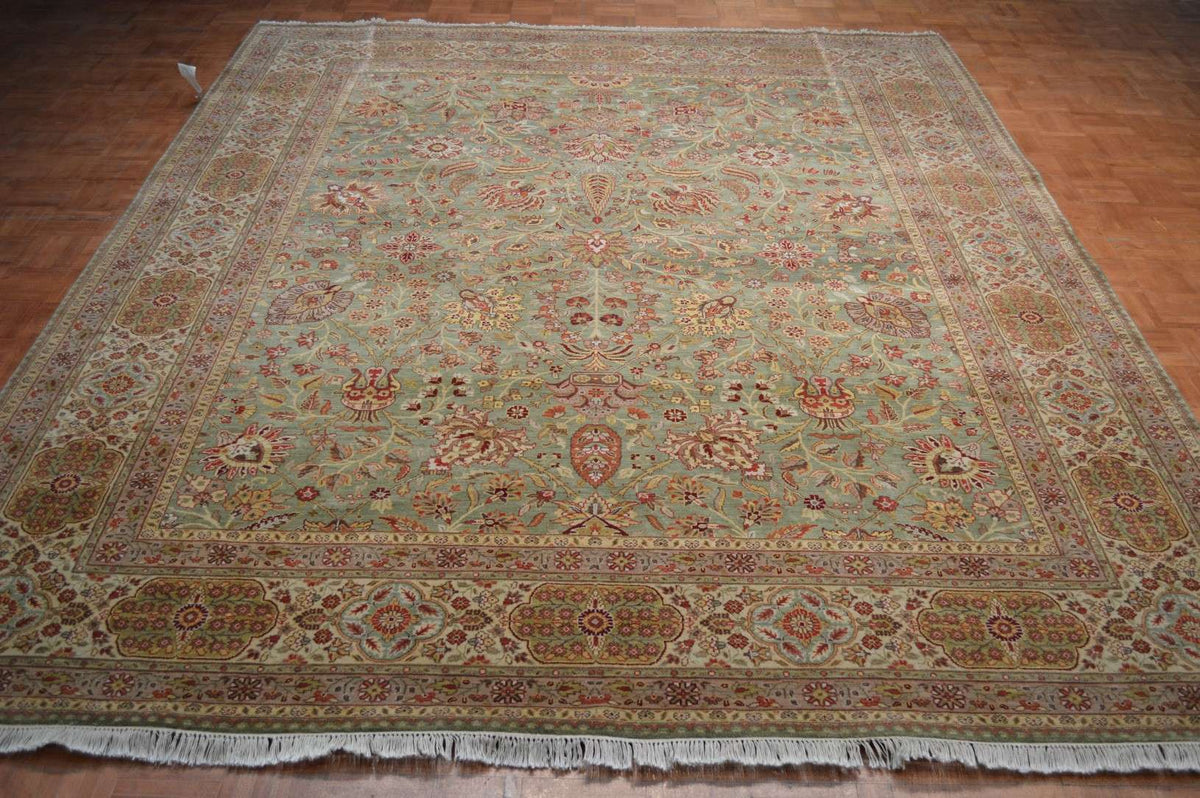 8' 1" x 10' 3" India Agra Rug image 1