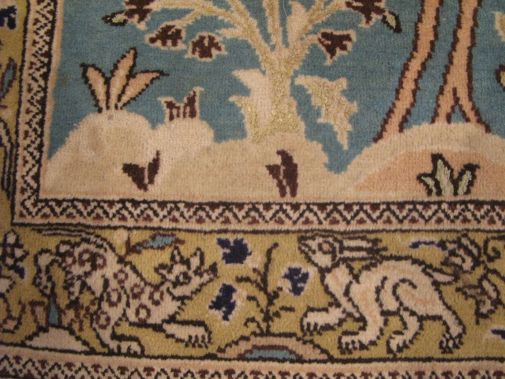 2' 5" x 3' 7" Persian Qum Rug image 8