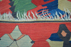 6' 0" x 9' 0" India Kilim Rug image 12