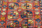 4' 3" x 8' 6" Persian Kurdi Rug image 4