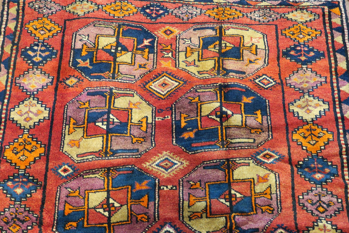 4' 3" x 8' 6" Persian Kurdi Rug image 4