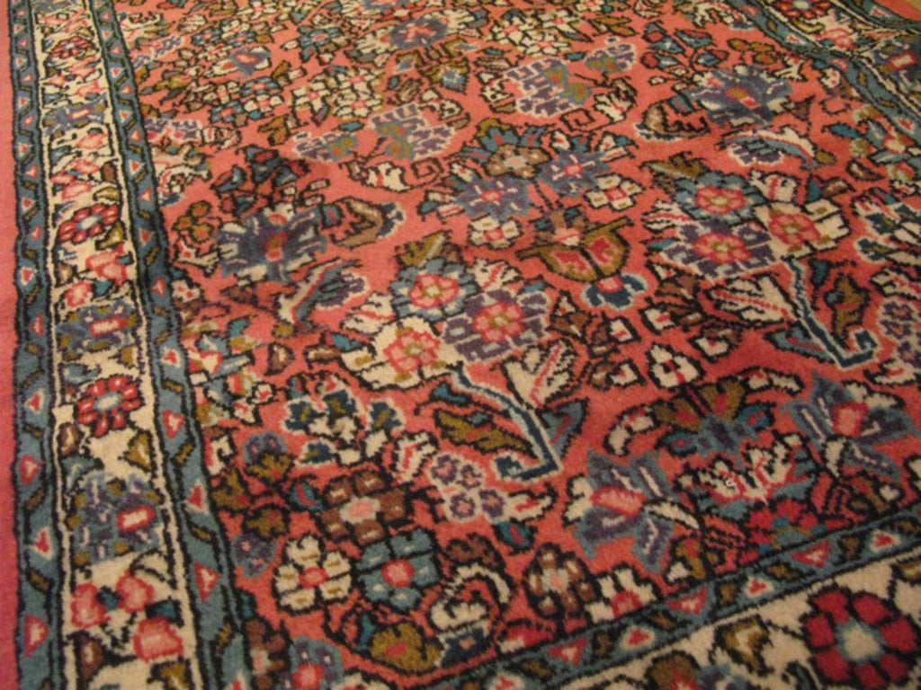 2' 2" x 4' 4" Vintage Sarouk Rug image 6