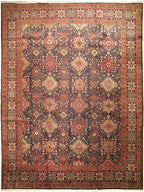 10' 3" x 12' 1" Persian Tabriz Rug image 0