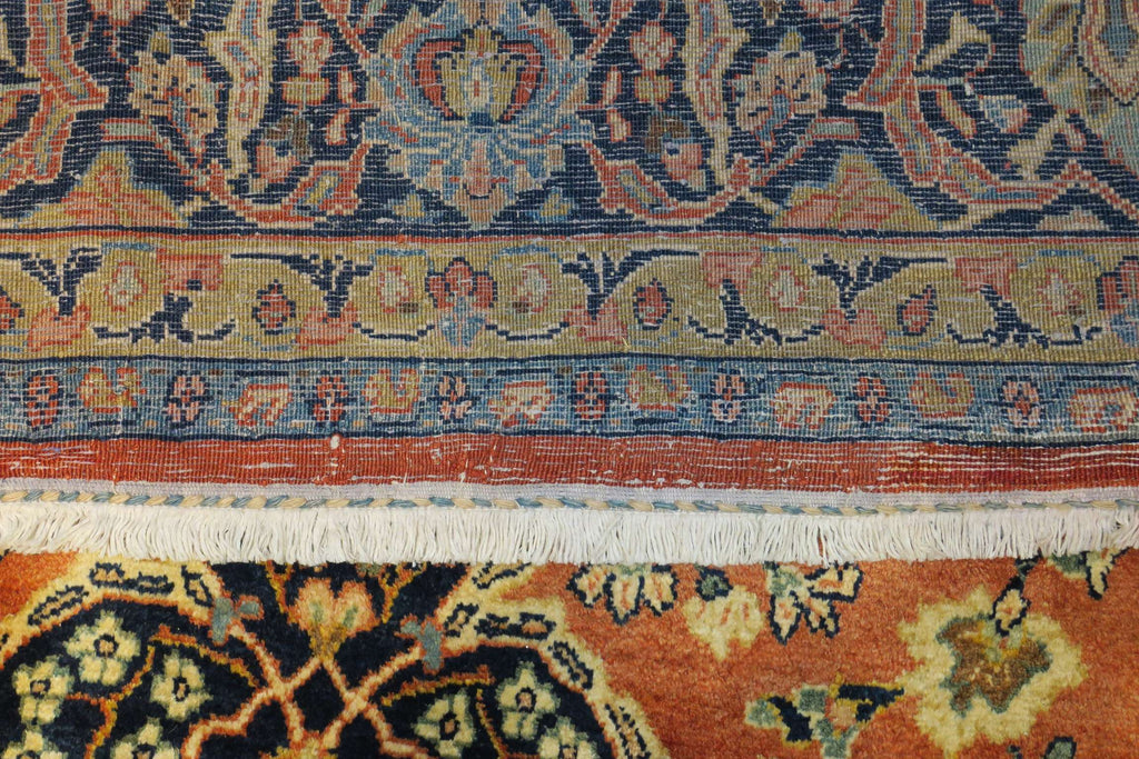 7' 0" x 10' 7" Vintage Sarouk Rug image 9