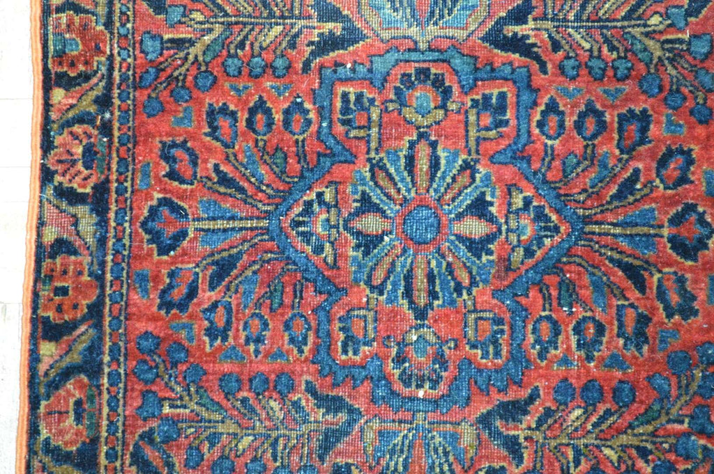 1' 9" x 4' 0" Persian Sarouk Rug image 7