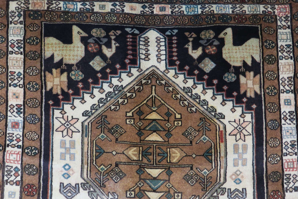3'4'' x 10'9'' Persian Ardabil Runner image 8