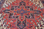 8' 6" x 10' 3" Persian Heriz Rug image 5
