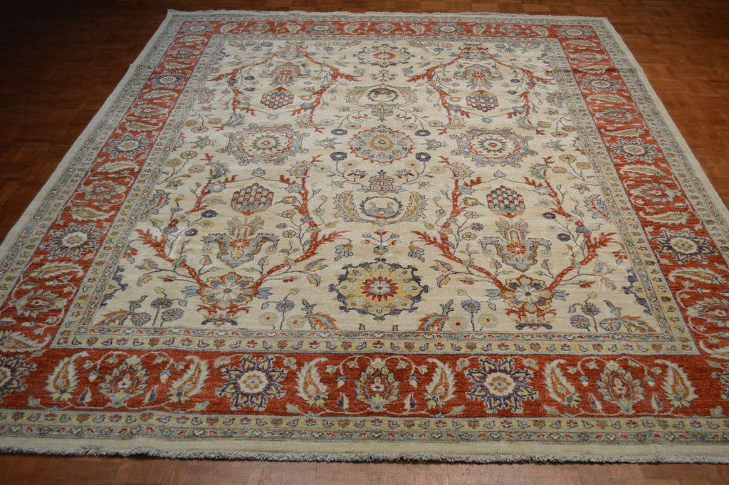 8' 1" x 9' 10" Pakistan Chobi Rug image 1