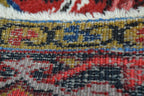 6' 5" x 9' 3" Persian Heriz Rug image 11